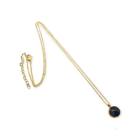 necklace with black stone2
